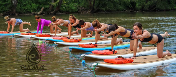 Evolve Board Spotlight: The Roots Yoga SUP Board