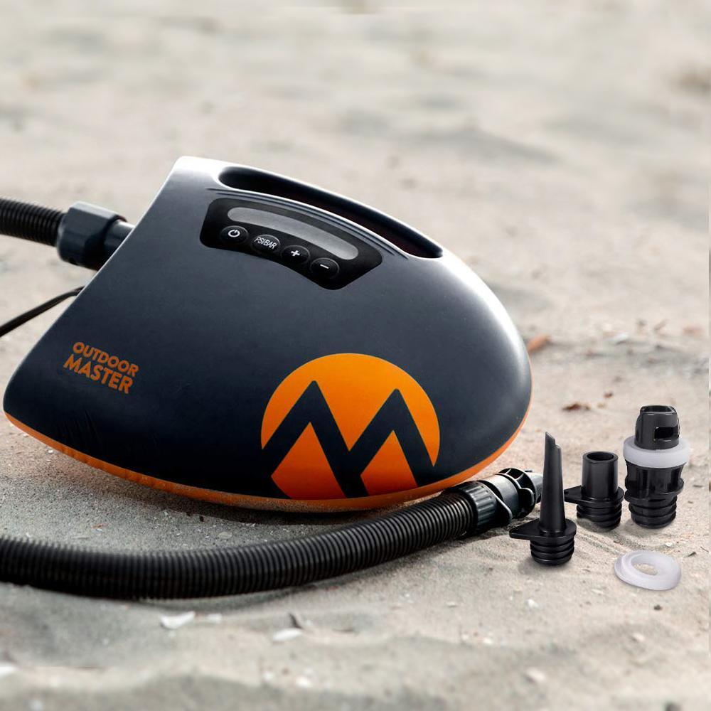 Outdoor Master Shark II electric SUP pump – Evolve Paddle Boards